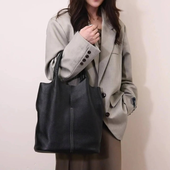 Valentine – Struktureret shopper-taske